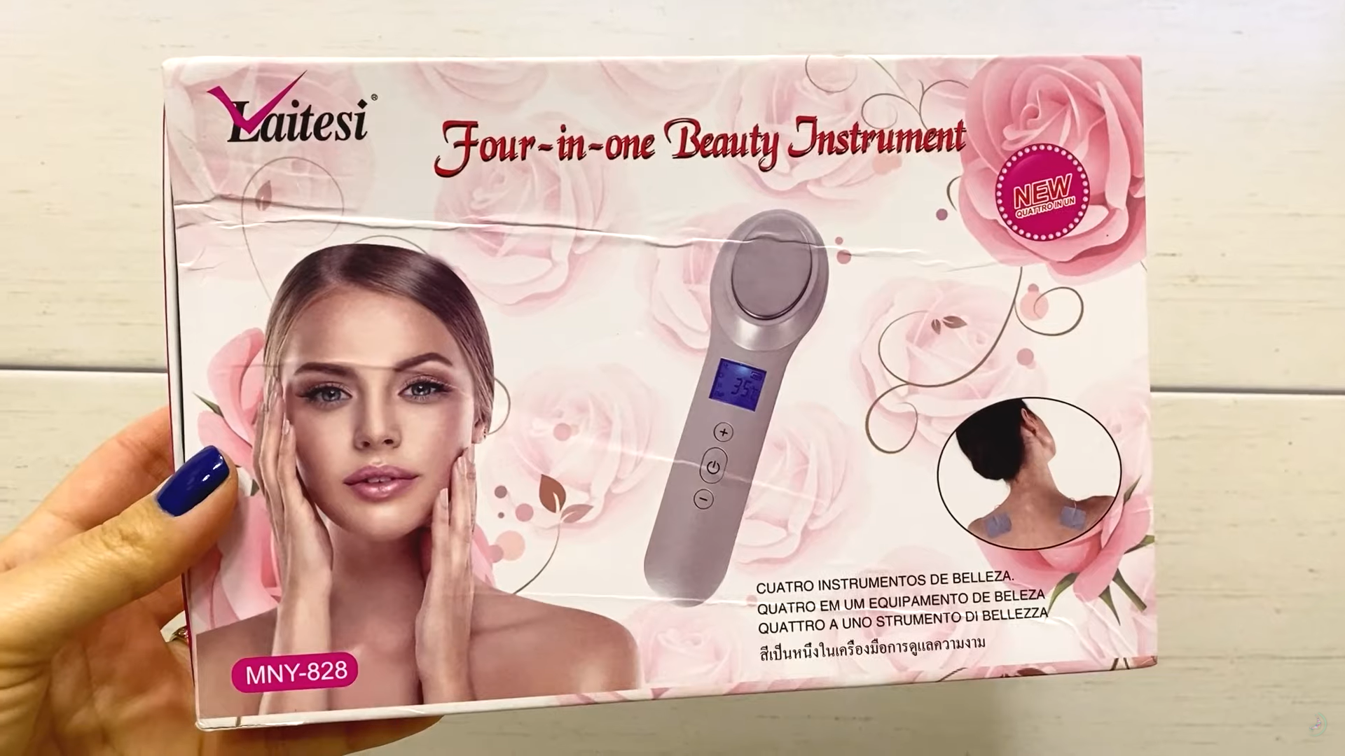 A caixa do massageador Laitesi – Motility Oral. 