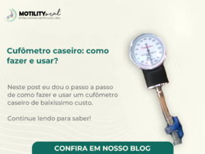 Cufômetro caseiro: como fazer e usar? - Motility Oral.