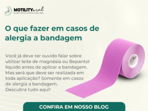 O que fazer em casos de alergia a bandagem - Passar leite de magnésia ou Bepantol líquido? - Motility Oral